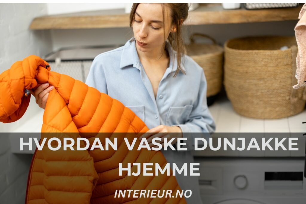 Hvordan vaske dunjakke
