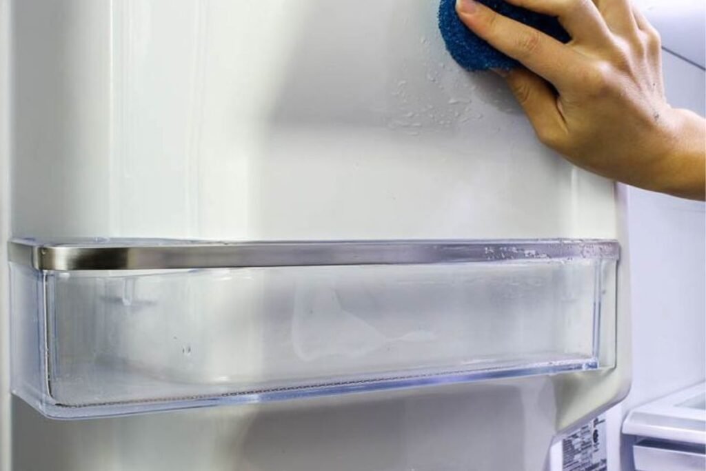 hvordan vaske kjøleskap